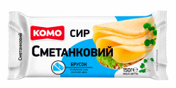 Tvrdý sýr Smetanový 150g KOMO