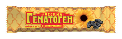 Hematogen ruský se semínky 40g
