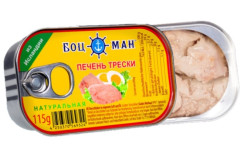 Tresčí játra Bocman 115g