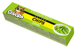Bramborové chipsy s příchutí wasabi 50g Sovora