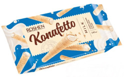 Oplatkové trubíčy s mlékem 140g Konafetto
