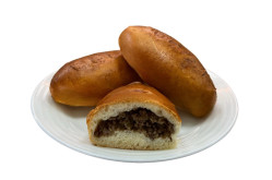 PIROŽKY s mletým masem (hovězí + vejce)