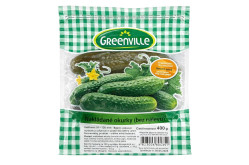 Okurky solené bez nálevu 400g Grinvil