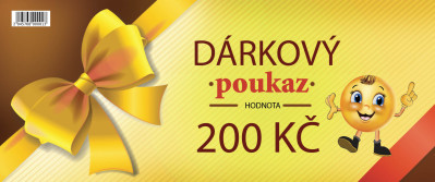 Dárkový poukaz 200Kč