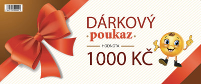 Dárkový poukaz 1000Kč