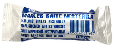 Nesterilní gázový obvaz 5mx7cm OLKO