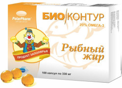 Rybí tuk BioKontur Omega 3 330mg