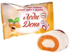 LADY DEN MERUŇKA v bílé glazuře