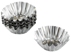 Kovová forma na pečení cupcaků 7cm 10ks