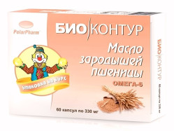 Olej z pšeničných klíčků 60*330mg Bio Kontur