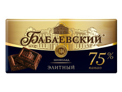 Čokoláda Elitní 75g Babaevsky