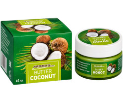 Tuhý rostlinný kosmetický olej Kokos 60ml Aroma Saules