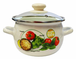 Smaltovaný kastrol 2,5L Mozzarella