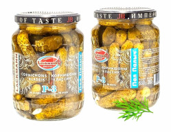 Kornišony P-3 Klasik 720ml Lackmann (čistá hmotnost: 360g)