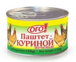 Paštika s kuřecí játry OGO! 150g