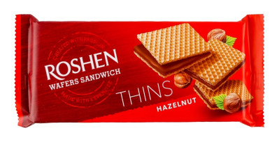 Oplatky s ořechovou náplní 55g Roshen