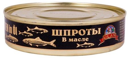 detail Šproty v oleji Ulan 112g
