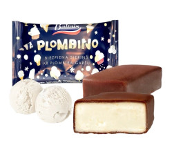 Tvarohový dezert Plombino polevaný čokoládou 38g Baltais
