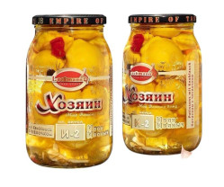 Patizony s česnekem I-2 840r (čistá hmotnost: 420 g) Lackmann