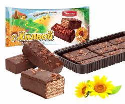 Oplatkový dort s chalvou 190?g Franzeluta