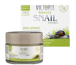 Denní krém na obličej se šnečim extraktem 50ml VictoriaBeauty