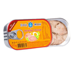 Tresči jatra uzené Bocman 115g