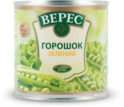 Sterilovaný Zelený Hrašek 273g Veres