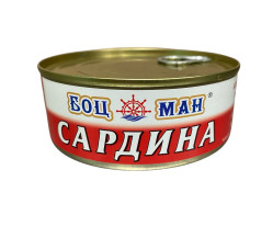 Sardinky v rajčatové omáčce Bocman 240 g (čistá hmotnost: 144 g)