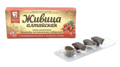 Živica(smolka)se včelím voskem, plody goji 3,2g