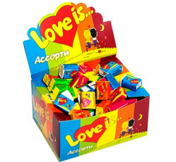 Žvýkačka Love is... assorti 4,2g