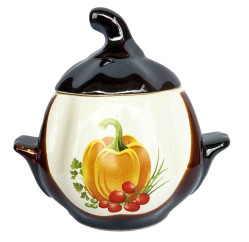 Keramický hrnec 0,75l Žlutá paprika