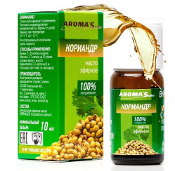 Esenciální olej Koriandr 10ml Aroma Saules