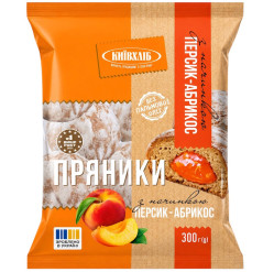 Perníky s příchutí broskve a meruňky 300g Kyivkhlib