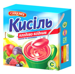 Kisel s příchutí ovoce a lesních plodů 150g CARAMIX
