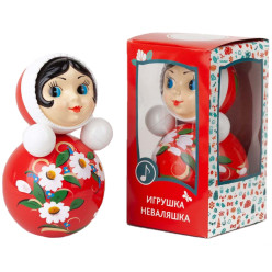Nevaljaška s kytkami 27cm červená