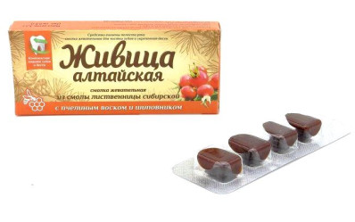 Živica(smolka) s šípkem 3,2g