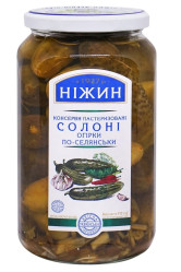 Nakládané okurky 920g (čistá hmotnost 552g) Nižin