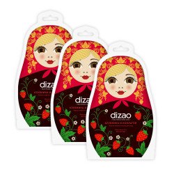 Maska na obličej jahoda kollagen Matreška 30g