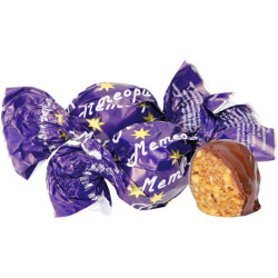 Meteorit cokoládo-orechové bonbony