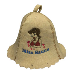 Čepice na banju(saunu) MISS SAUNA