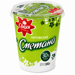 Smetana 30% Svalya LV 380g