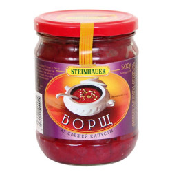 Polévka Boršč s čerstvým zelím 500g Steinhauer