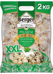 Pelmeně Sibiřské 2000g Berger