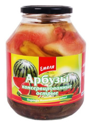 Nakládaný meloun palivý 720g Emelja