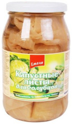 Zelné listy Emelja 580g
