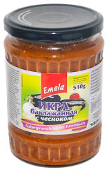 Lilková pomazánka s česnekem Emelja 540g