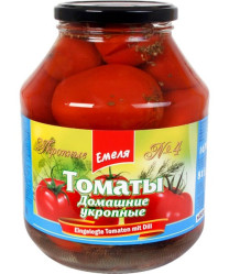 Rajčata s koprem 815g Emela