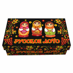 Stolní hra Ruské loto 3 Matrešky