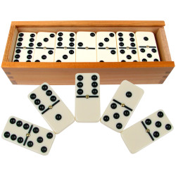 DOMINO dřevěné balení