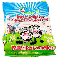 Mlečné iriski 33 Korovy 400g